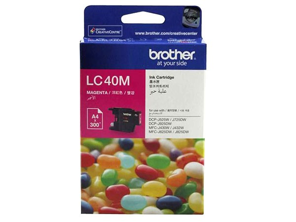 کارتریج جوهر افشان قرمز برادر مدل LC40M