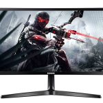 مانیتور خمیده سامسونگ مدل LC24RG50FQ-M سایز 24 اینچ