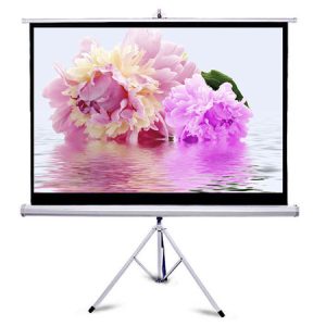 پرده نمایش پایه دار پروژکتور اسکوپ سایز 2.5×2.5