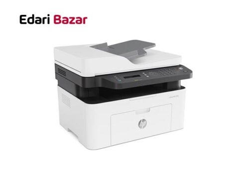 قیمت پرینتر چندکاره لیزری اچ پی مدل HP LaserJet MFP 137fnw با گوشی