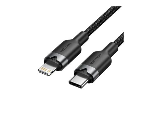 کابل شارژ Type-C به لایتنینگ ونشن مدل LALBH طول 1 متر