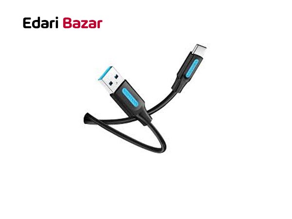 قیمت کابل شارژ USB 3.0 به Type-c ونشن مدل COZBF طول 1 متر