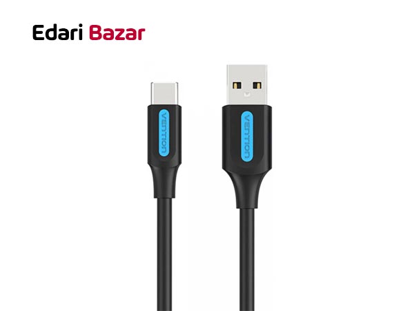 قيمت کابل شارژ USB 2.0 به Type-c ونشن مدل COKBD طول 0.5 متر