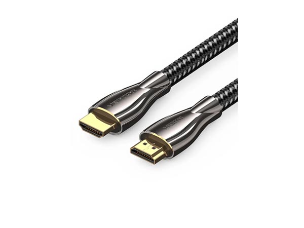 کابل تبدیل HDMI Male به HDMI Male ونشن مدل Cotton Braided 4K طول 3 متر (ALMBI)