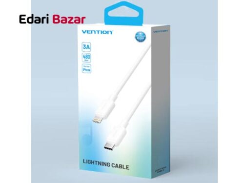 فروش کابل شارژ Type-C به لایتنینگ ونشن مدل LAKWF طول 1 متر