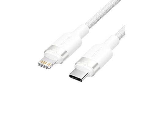 کابل شارژ Type-C به لایتنینگ ونشن مدل LALWH طول 2 متر