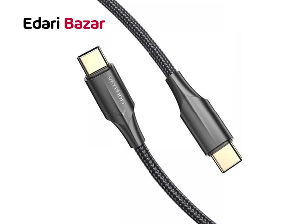 قيمت کابل شارژ Type-c به Type-c ونشن مدل TAUBH طول 2 متر