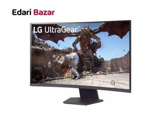 قیمت مانیتور خمیده گیمینگ 32 اینچ ال جی مدل UltraGear 32GS60QC-B