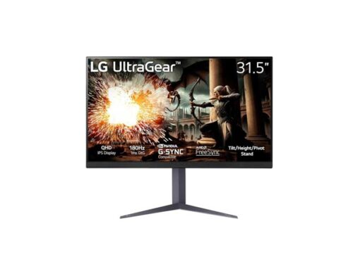 مانیتور گیمینگ 32 اینچ ال جی مدل UltraGear 32GS75Q-B