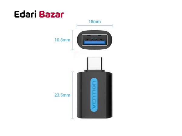 قيمت مبدل USB Type-C به USB 3.0 ونشن مدل CDUB0