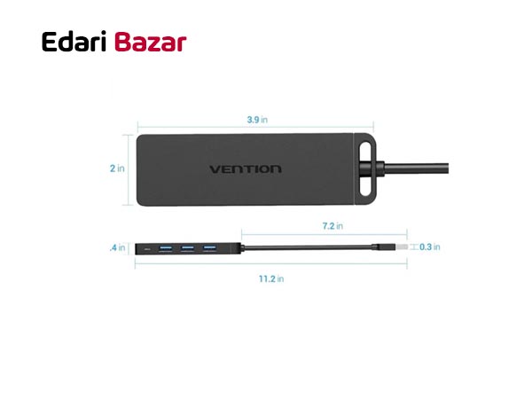 قیمت هاب مبدل 4 پورت USB 3.0 ونشن مدل CHLBB