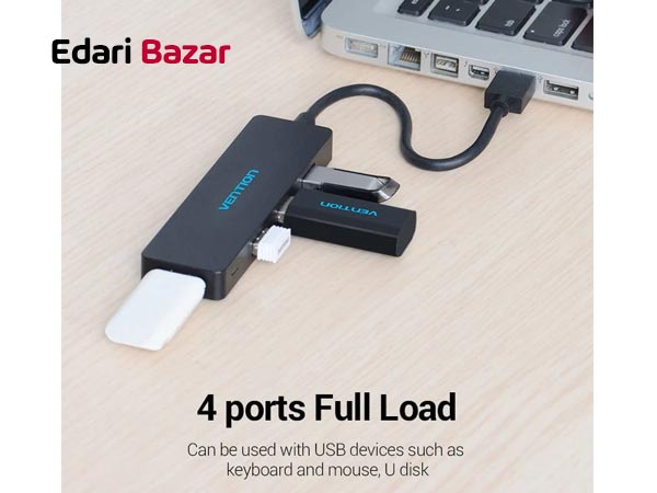 خرید هاب مبدل 4 پورت USB 3.0 ونشن مدل CHLBB