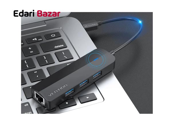 خريد هاب مبدل 5 پورت USB 3.0 ونشن مدل CHNBB
