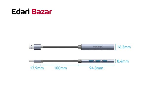 قيمت هاب مبدل 4 پورت USB 3.0 ونشن مدل CKOHB