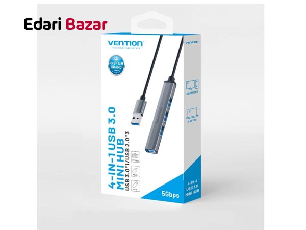 فروش هاب مبدل 4 پورت USB 3.0 ونشن مدل CKOHB