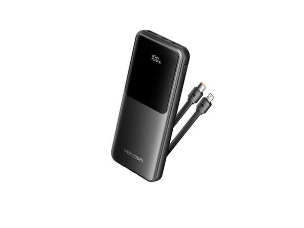 پاوربانک ونشن مدل FHOB0 ظرفیت 10000 میلی‌آمپر ساعت