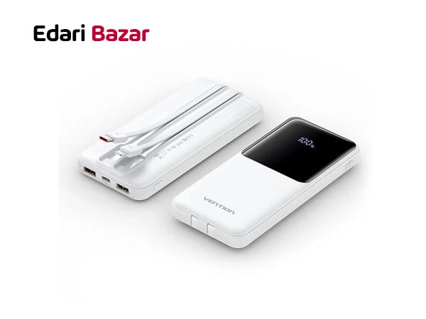 قیمت پاوربانک ونشن مدل FHOW0 ظرفیت 10000 میلی‌آمپر ساعت