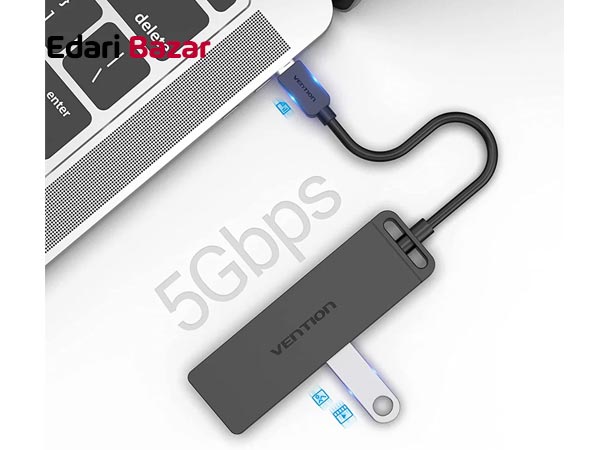 فروش هاب مبدل 5 پورت USB Type-C ونشن مدل TGKBB