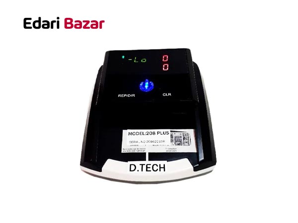 قیمت دستگاه تفکیک و تشخیص اصالت اسکناس D.TECH 208 2PLUS