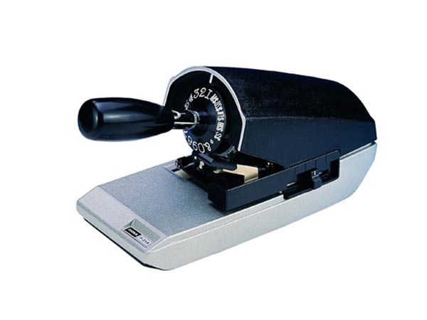 دستگاه پرفراژ چک دستی اکو مدل CW-100