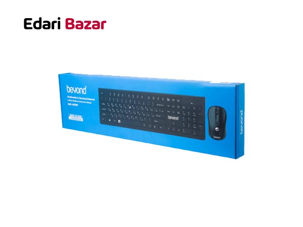 خرید کیبورد و ماوس بی سیم بیاند مدل BMK-2890RF