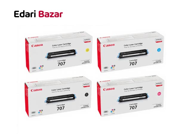 قیمت ست کارتریج تونر چهار رنگ کانن مدل Canon 707