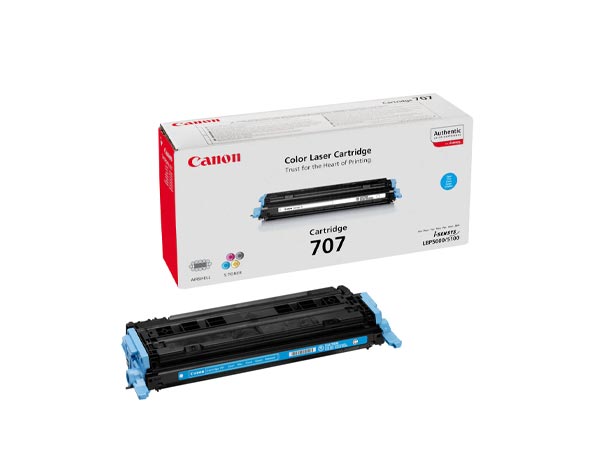 کارتریج تونر آبی کانن مدل 707