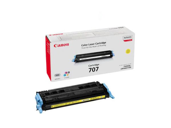 کارتریج تونر زرد کانن مدل 707