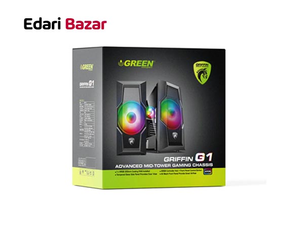 ویژگی کیس گرین مدل GRIFFIN G1