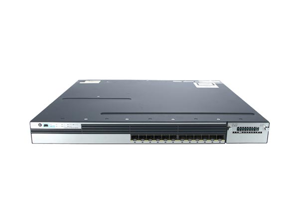 سوییچ مدیریتی 12 پورت SFP سیسکو مدل WS-C3750X-12S-S