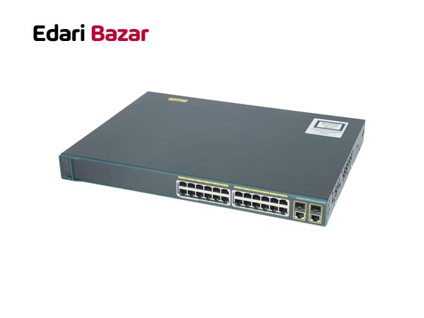 خرید سوییچ ۲۴ پورت سیسکو مدل WS-C2960+24PC-L