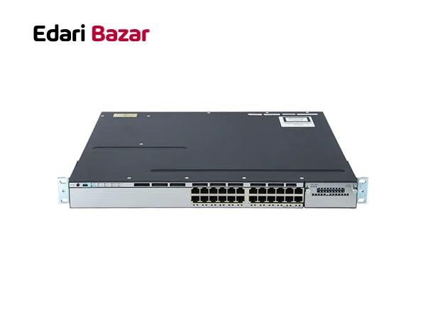 قیمت سوییچ مدیریتی 24 پورت سیسکو مدل WS-C3750X-24P-S