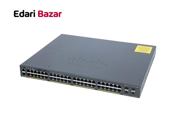 قیمت سوییچ مدیریتی 48 پورت POE سیسکو مدل WS-C2960X-48LPS-L