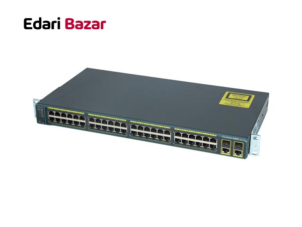 فروش سوییچ مدیریتی 48 پورت سیسکو مدل WS-C2960-48TC-L