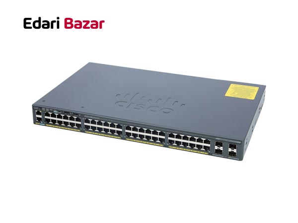 فروش سوییچ مدیریتی ۴۸ پورت سیسکو مدل WS-C2960X-48TS-L