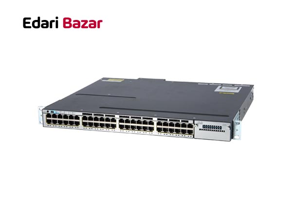 قیمت سوییچ مدیریتی 48 پورت سیسکو مدل WS-C3750X-48PF-S