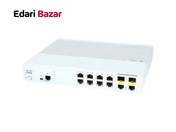 قیمت سوییچ 8 پورت سیسکو مدل WS-C2960C-8TC-L