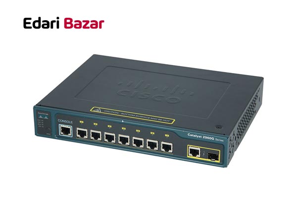 قیمت سوییچ مدیریتی 8 پورت سیسکو مدل WS-C2960G-8TC-L