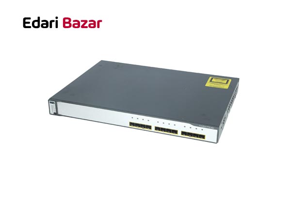 قیمت سوییچ مدیریتی 12 پورت سیسکو مدل WS-C3750G-12S-S