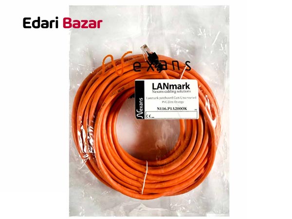 قیمت پچ کورد 20 متری CAT6 UTP PVC نگزنس
