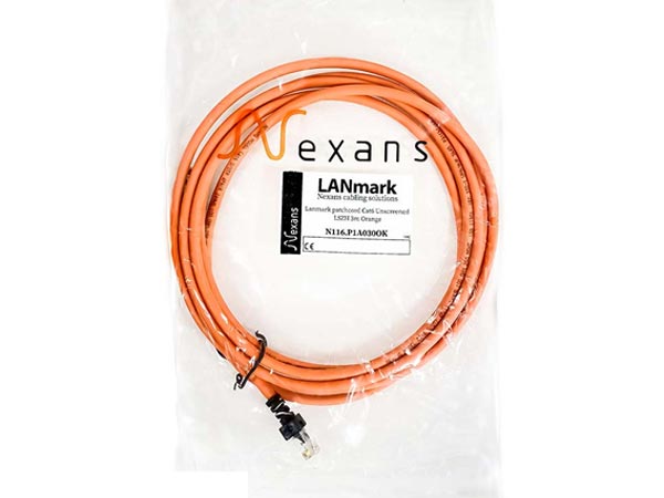 پچ کورد 3 متری CAT6 UTP PVC نگزنس