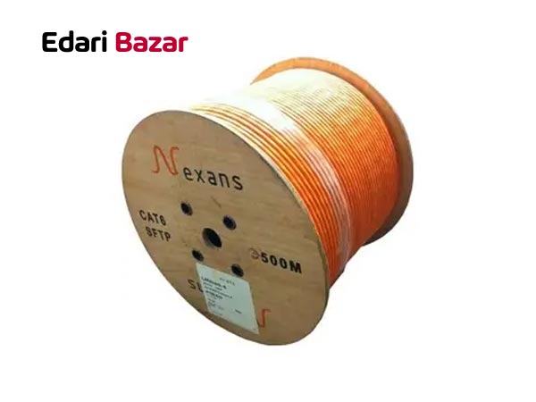 قیمت کابل شبکه نگزنس 500 متری CAT6 SFTP / تست چنل فلوک