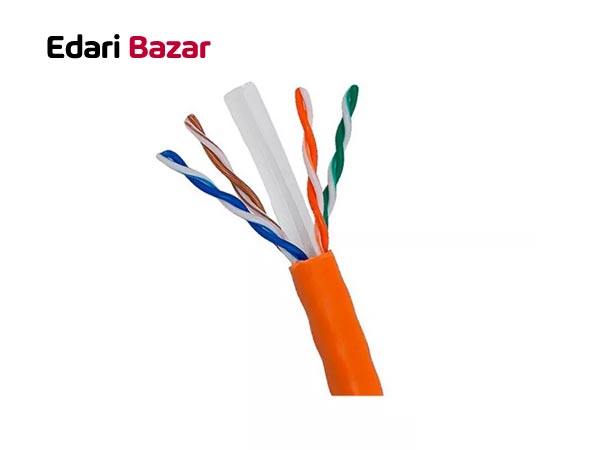 قیمت کابل شبکه نگزنس 305 متری CAT6 UTP / تست پرمننت فلوک