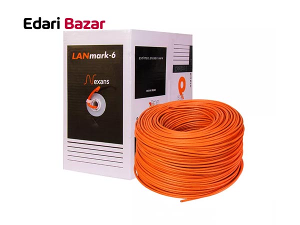 قیمت کابل شبکه نگزنس 305 متری CAT6 UTP CCA