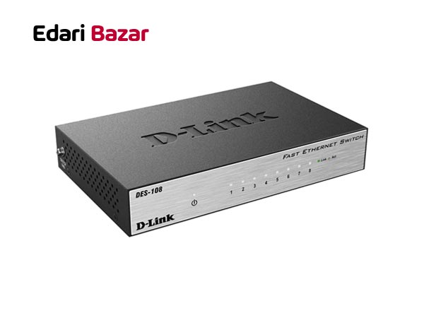 قیمت سوئیچ 8 پورت دی لینک مدل DES-108