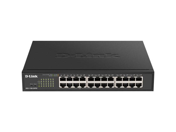 سوئیچ هوشمند مدیریتی 24 پورت POE دی لینک مدل DGS-1100-24Pv2