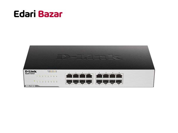قیمت سوئیچ گیگابیتی 16 پورت دی لینک مدل DGS-F1016