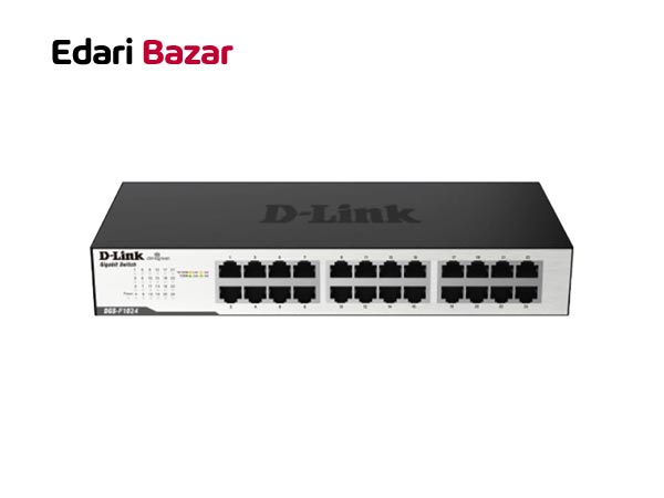 قیمت سوئیچ گیگابیتی 24 پورت دی لینک مدل DGS-F1024